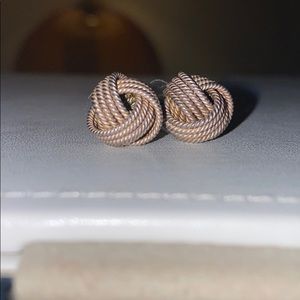 Tiffany & Co Twist Knott Earrings authentic